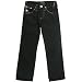 Energy Black Pants with Leather Trim