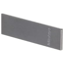 Mitutoyo Tungsten Carbide Rectangular Wear Gage Block, ASME Grade 0, Metric