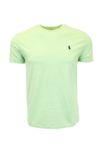 Polo Ralph Lauren Men's Crew Neck Pony T-Shirt-Green-Large