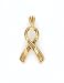 14K Yellow Ribbon Pendant - GH13051