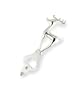 Mud Pie 127394 'Tis The Season Deer-Shaped Metal Bottle Opener