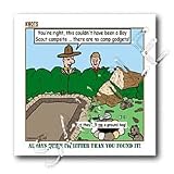 Rich Diesslins Funny KNOTS Scouting Cartoons - Always Leave it Better than You Found It - Iron on Heat Transfers
