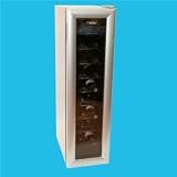Haier HVW18BSS 18-Bottle Wine Cellar, Silver