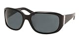POLO RALPH LAUREN 5018 501 87 BLACK GRAY PLASTIC SUNGLASSES by