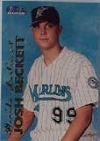 1999 Josh Beckett Baseball Rookie Card !!