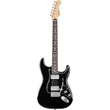 Cheap Fender Blacktop(TM) Stratocaster : HH Electric Guitar Black Rosewood Fretboard