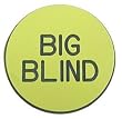 Set of 20 Big Blind Button for Poker Game - Casino Supplies > Accessories > Misc. Accessories