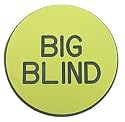 Set of 20 Big Blind Button for Poker Game - Casino Supplies > Accessories > Misc. Accessories