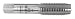 Hanson 1737 - High Carbon Steel Machine Screw Thread Metric Plug Tap 9mm - 1.25 - Irwin Industrial - 1737