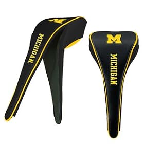Michigan Wolverines College NCAA Logo Single Magnetic Golf Driver Headcover