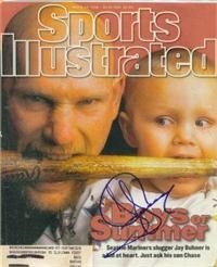 Jay Buhner Autographed/Hand Signed Sports Illustrated Magazine (Seattle Mariners)