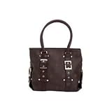 Gigi Chantal Brown Handbag