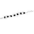 Black Stone Sterling Silver Bracelet