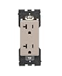Leviton Renu Tamper-Resistant Outlet, RER20-CA, 20A-125VAC, in Caf� Latte