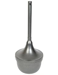 Witt MSK Smokers Mirage Cigarette Smokers Metal Outdoor Ash Tray (Hammered Charcoal)