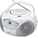GPX Portable CD Player with AM/FM Radio - White (BC118W)