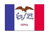 Iowa State Flag Fridge Magnet