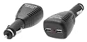 Apple Ipod 3rd, 4th, 5th Generation, Mini, Photo, U2, Video, Touch, Classic, Nano 1st, 2nd, 3rd Generation, Apple iPhone 1st Gen For iPhone 3G/Shuffle/Nano 4th Gen/Touch 2nd Gen Double USB Port Car Charger