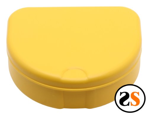 Invisalign retainer storage case -Yellow