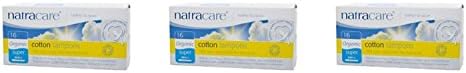 (3 PACK) - Natracare Tampons (Applicator) Super - Organic | 16s | 3 PACK - SUPER SAVER - SAVE MONEY