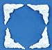 Dollhouse Miniature Four Small Scroll Appliqués