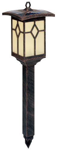 External hard drive:Brinkmann  4-Piece Dual Window Pane Solar Stake Light Set