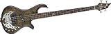 Traben Array Attack 4 Electric Bass, Black Burl