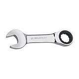 Powerbuilt 641756 SAE 5/8 Stubby Ratcheting Wrench [並行輸入品]