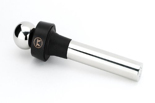 Outset B233 Stainless-Steel Wine-Bottle Stopper with Vacuum Pump