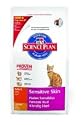 Science Plan Cat Food - Feline Sensitive Skin 1.5kg Bag Dry