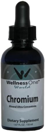 Chromium - Premium Liquid Mineral (100 days at 120 mcg Per 10 Drop Serving) 50 ml bottle