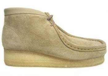Womens Wallabee Sand 35385 Clarks England