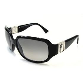 Authentic Fendi Sunglasses 5000 SHINY BLACK 001