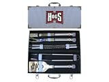 Bergamot CBQ130FPE BBQ Set with Case 8-pc.