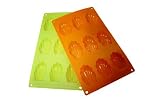 Plaque cuisson silicone 9 moules a madeleine
