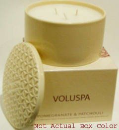Voluspa Three Wick Candle in Sawara Cypress