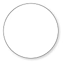 DayMark IT112435 DuraMark Circle Permanent Label, 1" Diameter, White (Roll of 1000)