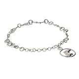 Sterling Silver Equestrian Horse Charm Bracelet