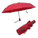 ファッション小物通販専門店ランキング24位 marimekko マリメッコ スデンコレント スクエア柄 ミニオート 折りたたみ傘 レッド MINI AUTO 911 51 SUDENKORENTO Red