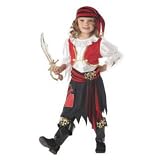 Toddler Med 2-4T -Penny the Pirate Costume (Sword not included)
