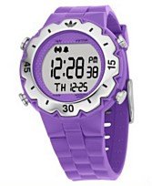 Adidas #ADH6036 Purple Wooster Chronograph Alarm Digital Watch