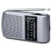 Sony ICF8S - Radio port�til FM/AM, color plateado