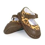 Handsewn Monica Cheetah Brown Toddler Shoe Size 3