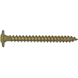 Heavy Duty CONSTRUCTION LAG SCREWS: CCTX-516200 5/16" x 2" (100 count) Bronze Star Exterior Construction Lag Screws (Structural Screws, Construction Screws, Lag Bolts for Wood) ~ Self-drilling wood lag screws ~ Washer Head Screw ~ Truss Head Screws.