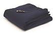 Roadpro 58 x 42.5 12-Volt Heated Premium Fleece Travel Blanket with Built-In Thermostat - Blue