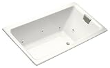 Kohler 5.5 ft Tea for Two Whirlpool Bath Tub