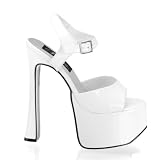 CANDY-09, 6 1 2 Chunky Heel Platform Sandal, by Pleaser USA at Shoes by EHH