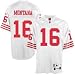 Joe Montana White Reebok NFL Premier 1990 Throwback San Francisco 49ers Jersey - Medium