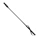 Tough 1 English Riding Crop, Black, 24-Inch