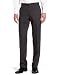 Kenneth Cole New York Mens Grey Solid Suit Separate Pant